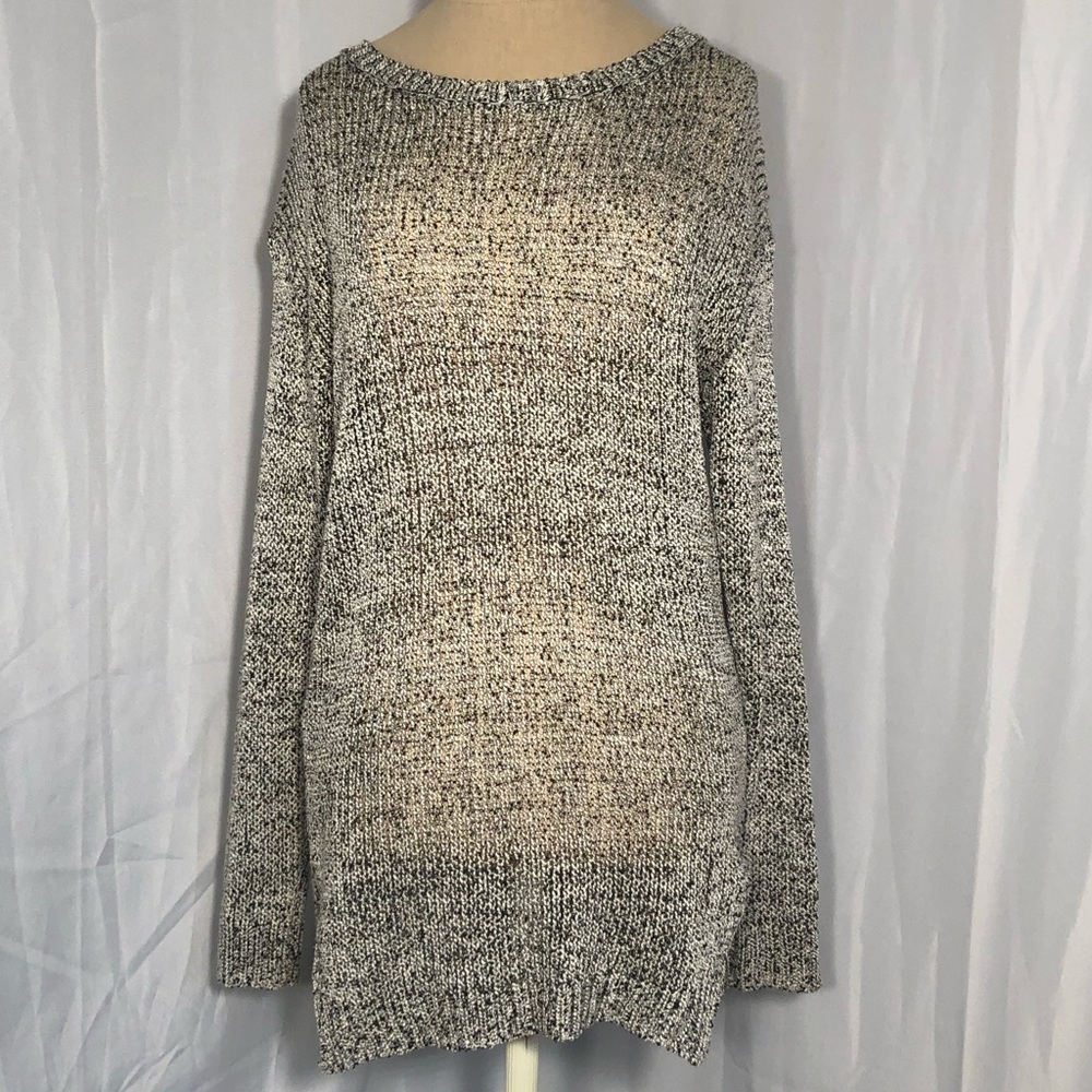 Missguided Gray Knitted Long Sleeve Sweater 4